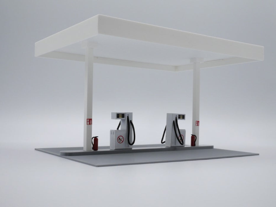 Tankstelle - Maßstab 1:50 - Bausatz