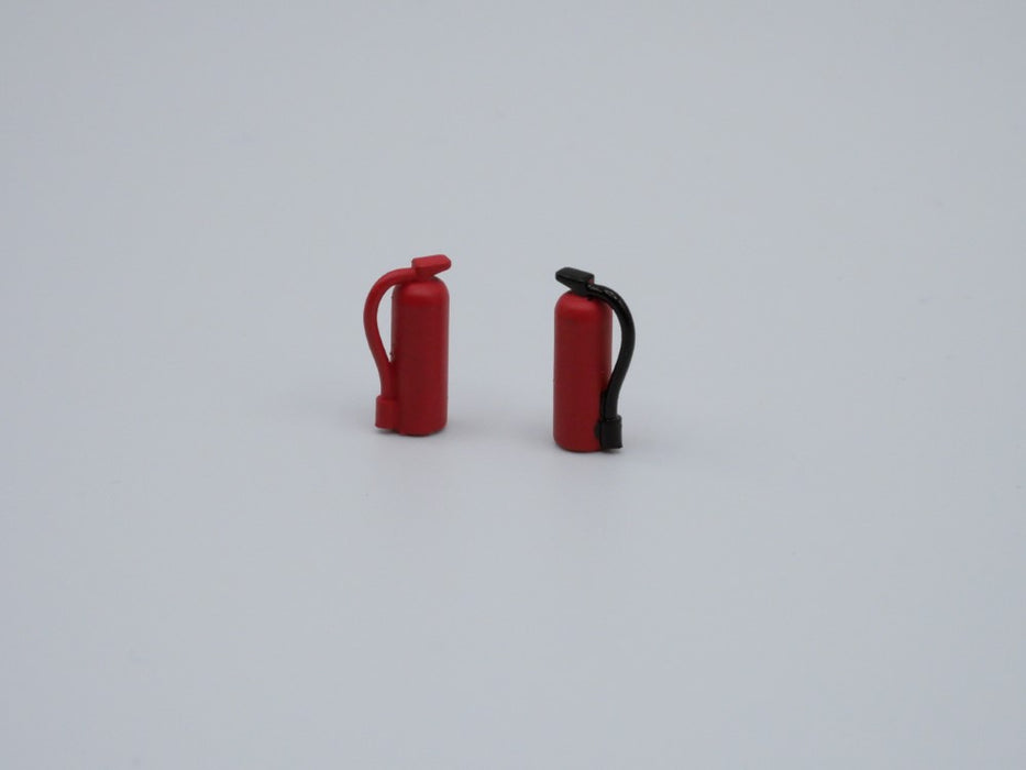 Feuerlöscher - Maßstab 1:50 - rot - 5 Stück