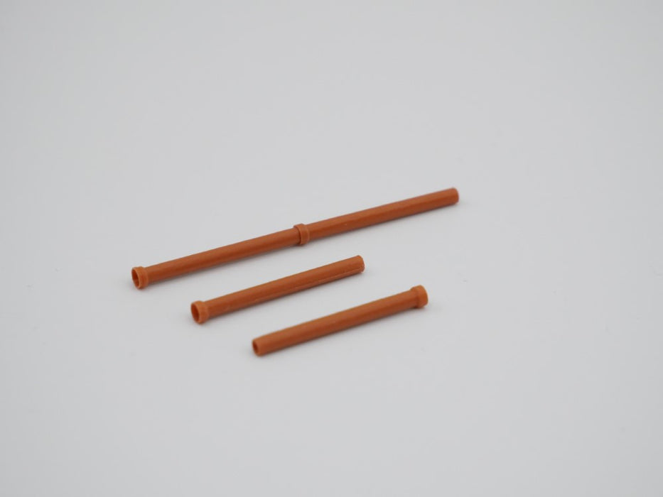 KG-Rohre DN200 - Maßstab 1:87 - 20 Stück - Orangebraun