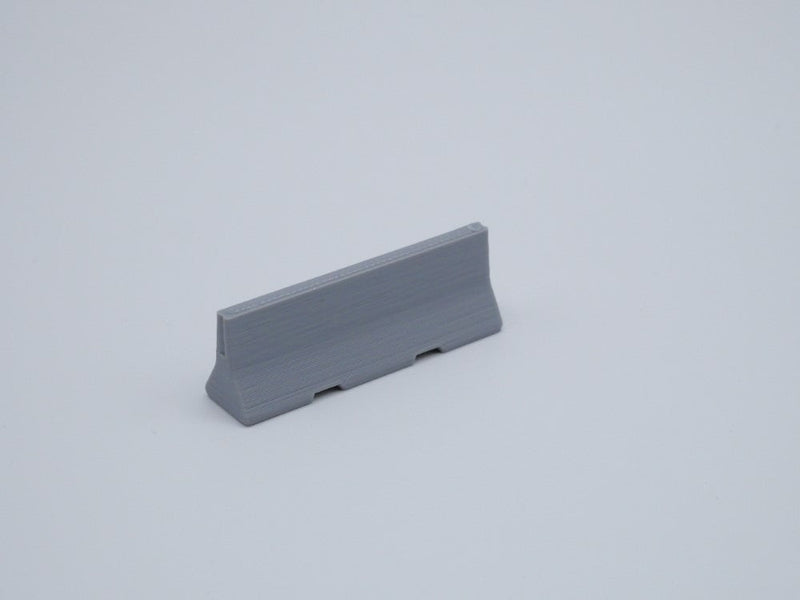 Betonschutzwand / Betonleitwand - Maßstab 1:87 (H0)