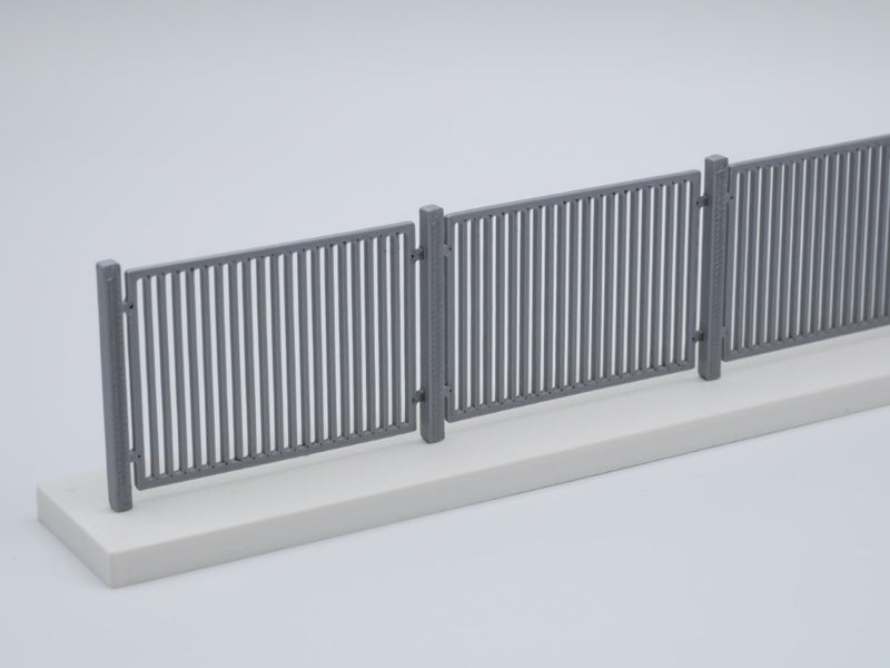 Industriezaun Fabrikzaun - Maßstab 1:50 - Gesamtlänge 45cm