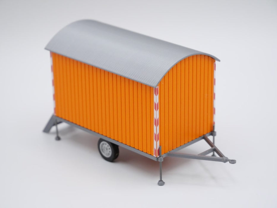 Bauwagen - Maßstab 1:50 - Farbe orange - Bausatz