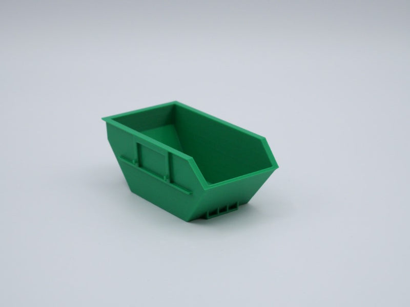 Absetzmulde / Absetzcontainer - 7m³ - stapelbar - Maßstab 1:50
