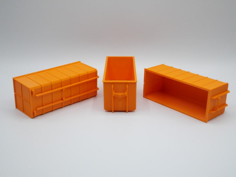 Abrollcontainer - 35m³ - Maßstab 1:50