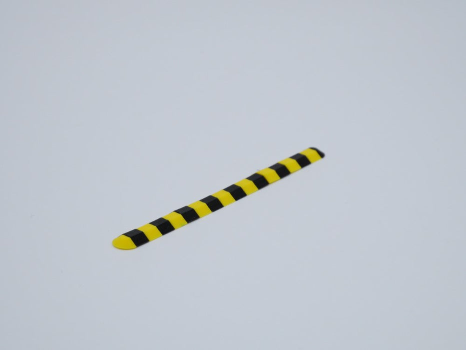 Temposchwelle Bodenschwelle Fahrbahnschwelle - Maßstab 1:50 - gelb/schwarz