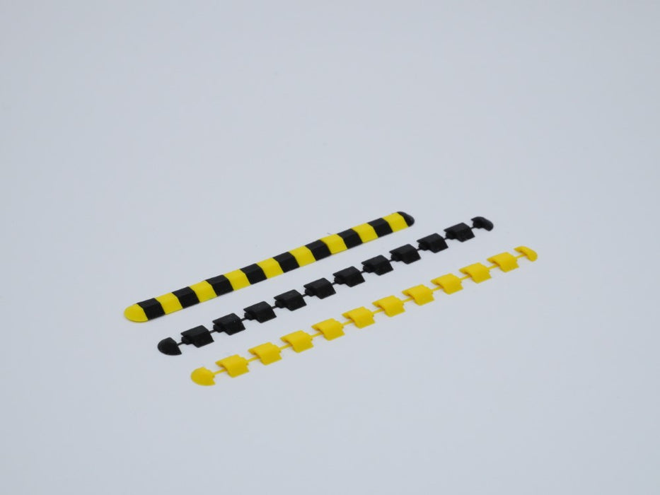 Temposchwelle Bodenschwelle Fahrbahnschwelle - Maßstab 1:50 - gelb/schwarz