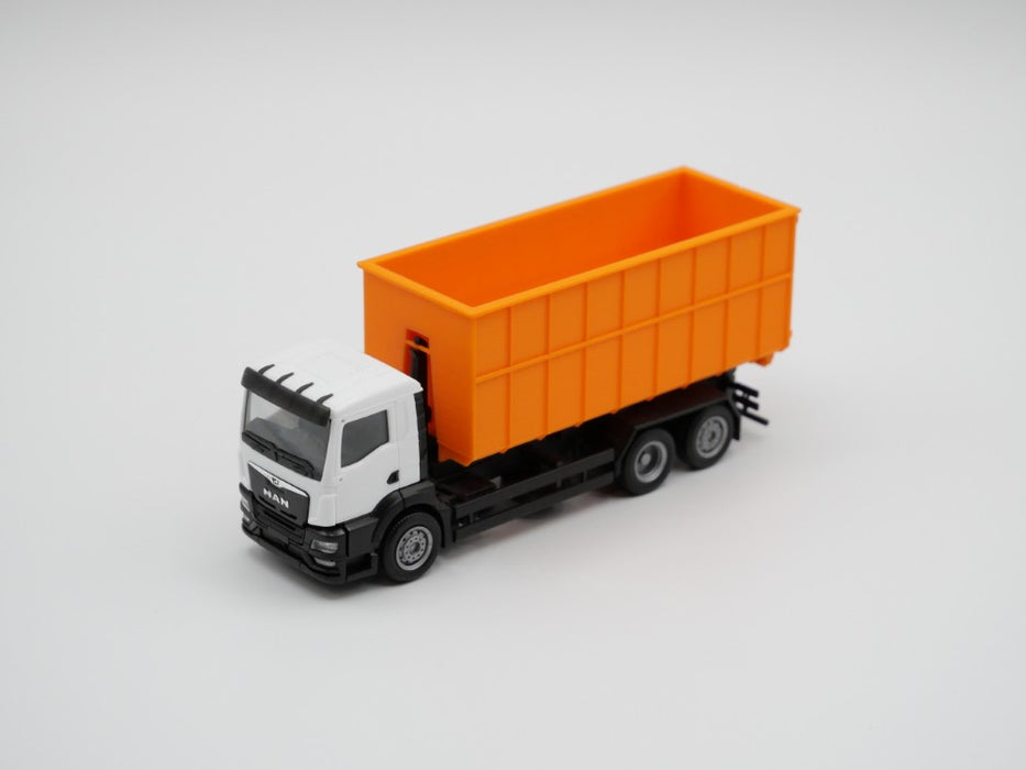 Abrollcontainer Abrollmulde - Spur H0 - 75mm - Farbe: Orange
