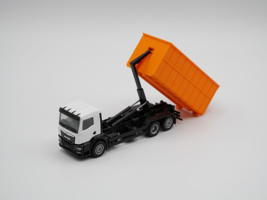 Abrollcontainer Abrollmulde - Spur H0 - 75mm - Farbe: Orange