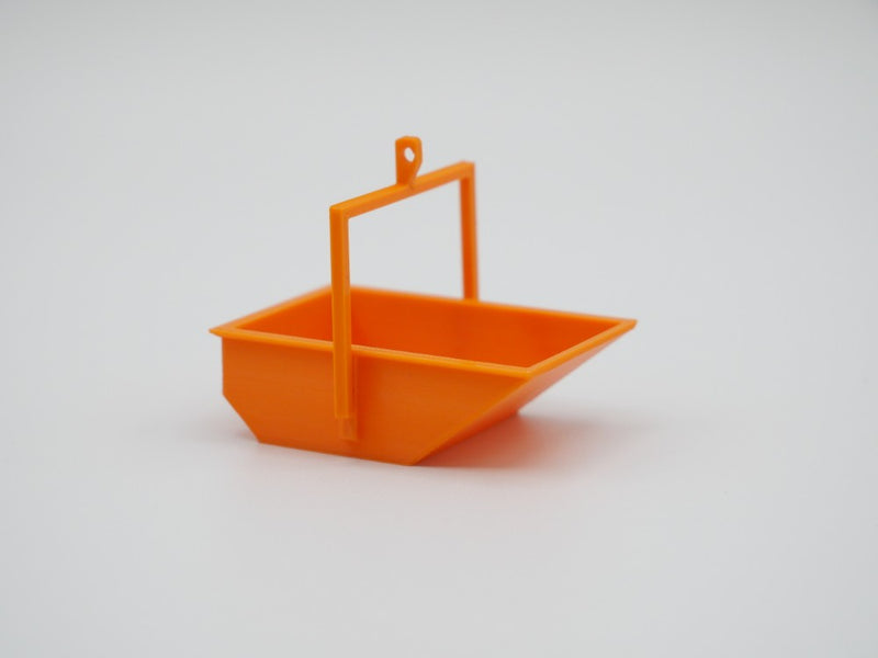Aushubmulde / Schuttmulde / Kippmulde - Maßstab 1:50 - Orange 1