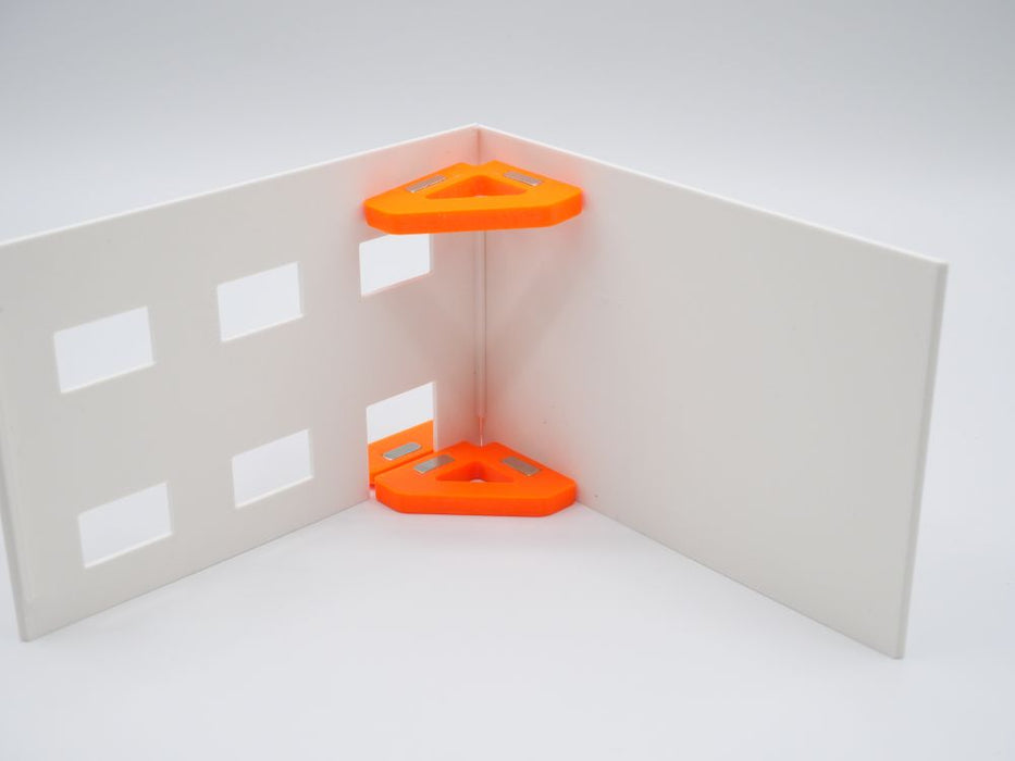 Winkelset Klebehilfe Aufbauhilfe - Modellbau -  Magnetisch 90° - mit Aufbewahrungsbox