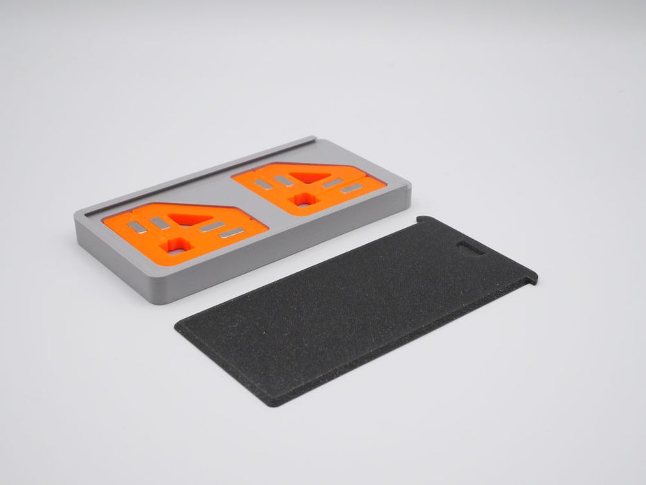 Winkelset Klebehilfe Aufbauhilfe - Modellbau -  Magnetisch 90° - mit Aufbewahrungsbox