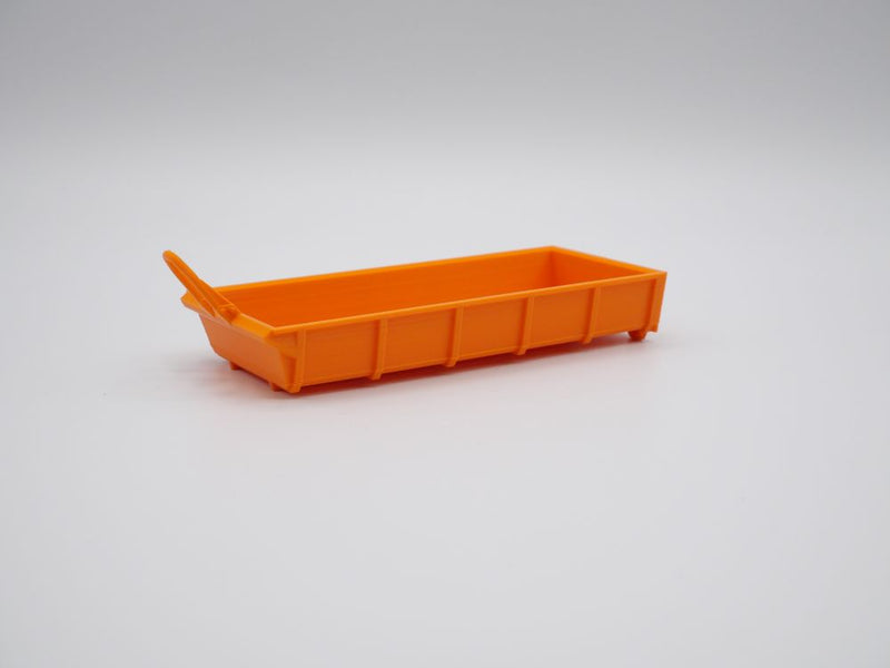 Abrollcontainer 7,2m³- ineinander stapelbar - Maßstab 1:50