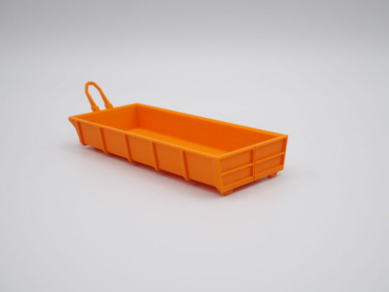 Abrollcontainer 7,2m³- ineinander stapelbar - Maßstab 1:50