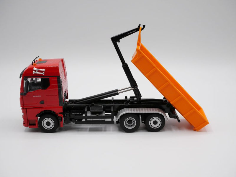 Abrollcontainer 7,2m³- ineinander stapelbar - Maßstab 1:50