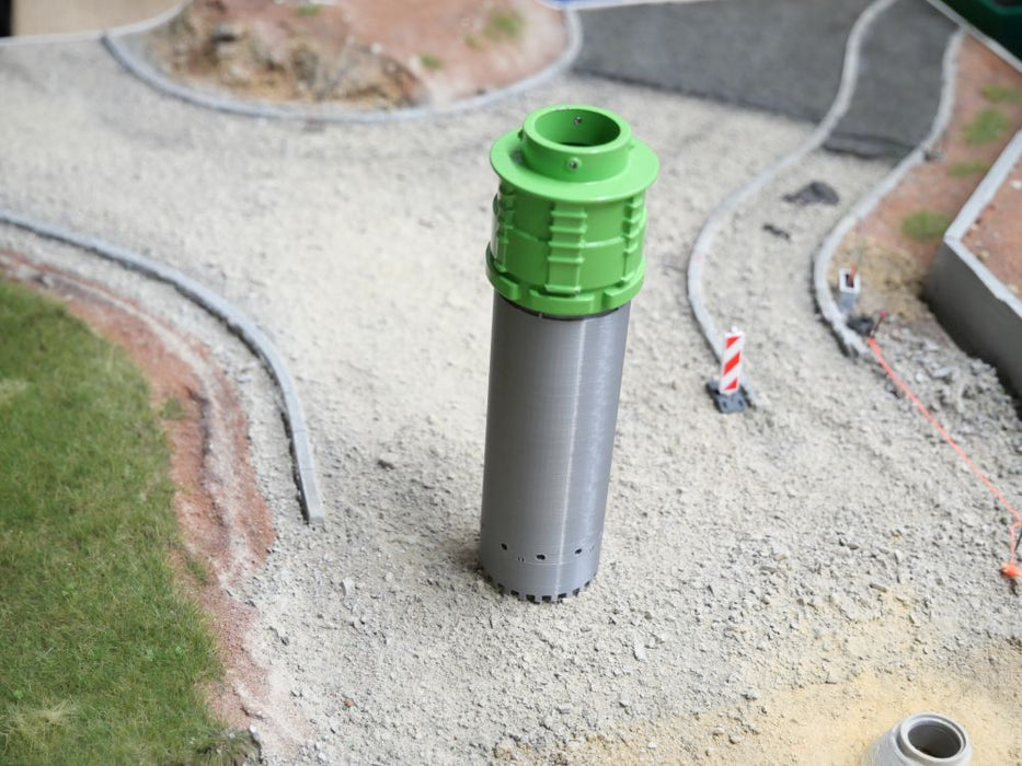 Bohrrohr - Maßstab 1:50 - Länge 80mm