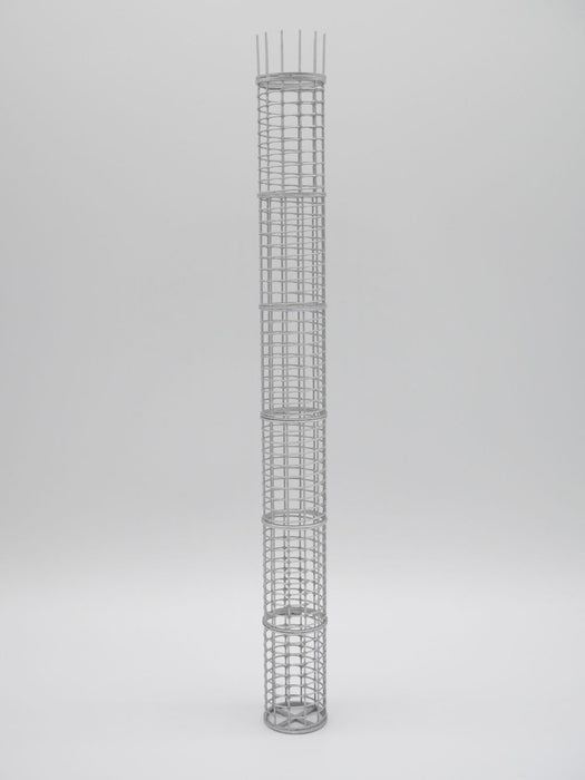 Bohrpfahlbewehrung Bewehrungspfahl Bewehrungskorb - Maßstab 1:50