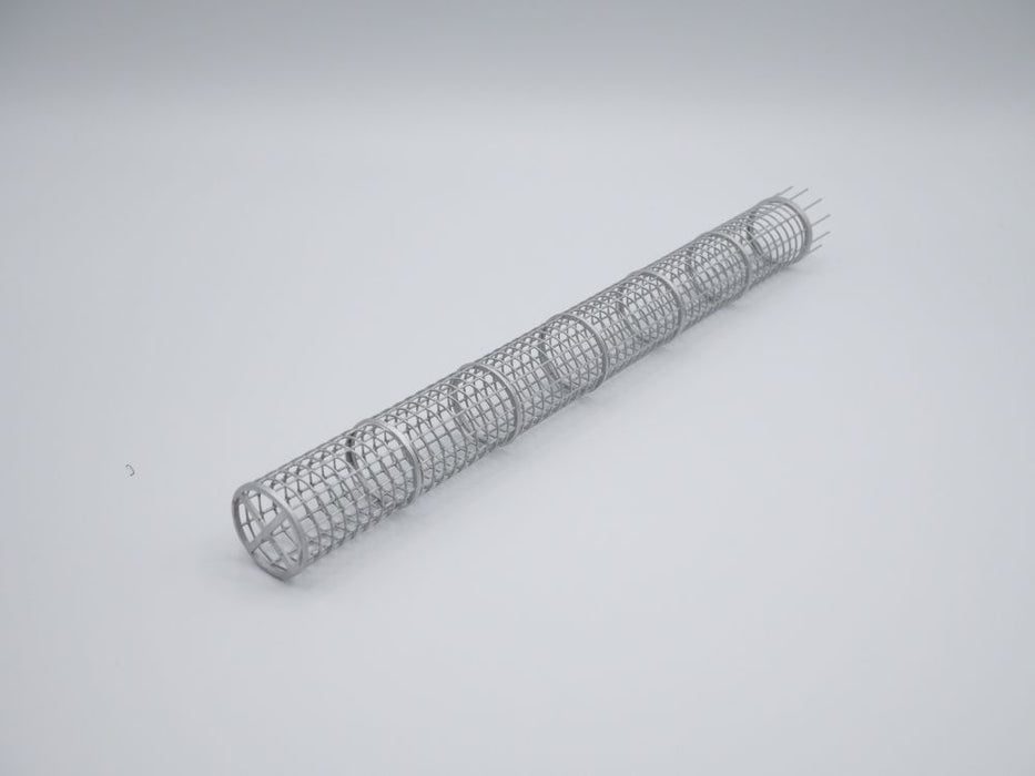 Bohrpfahlbewehrung Bewehrungspfahl Bewehrungskorb - Maßstab 1:50