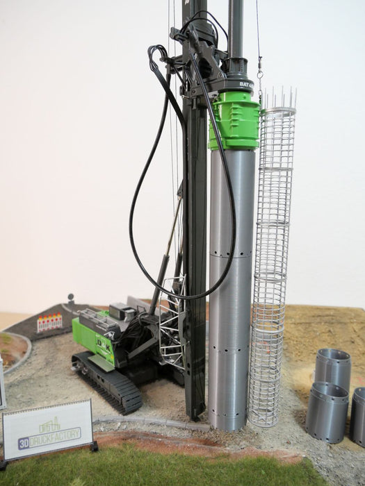 Bohrpfahlbewehrung Bewehrungspfahl Bewehrungskorb - Maßstab 1:50