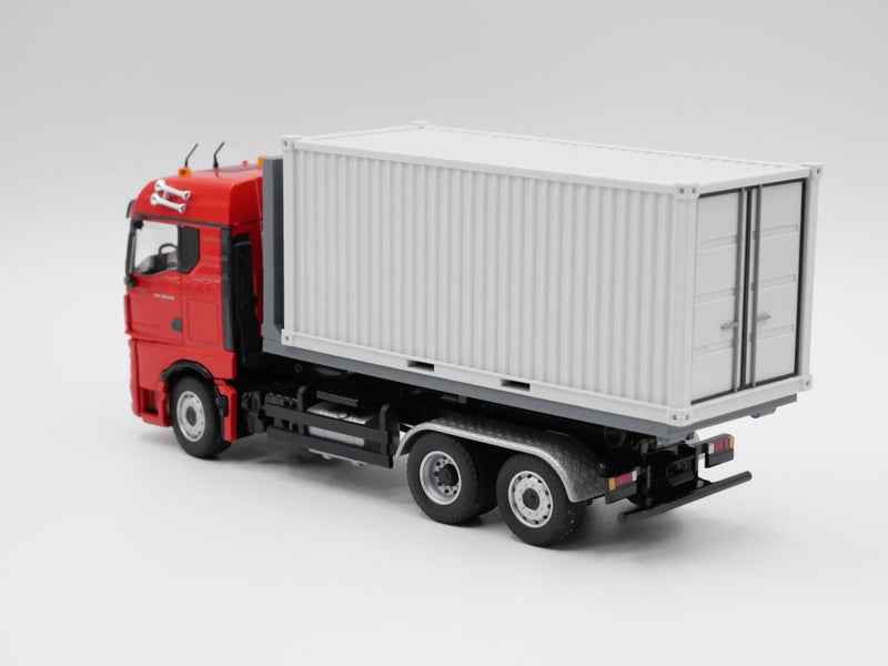 Materialcontainer / Lagercontainer / Seecontainer 20ft - Maßstab 1:50 - Farbe lichtgrau