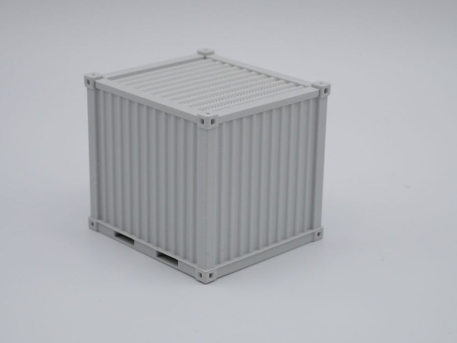 Materialcontainer / Lagercontainer / Seecontainer 8ft - Maßstab 1:50 - Verschiedene Farben