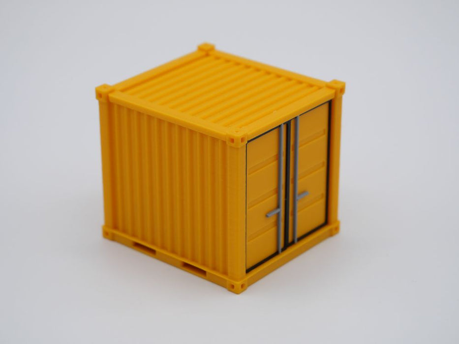 Materialcontainer / Lagercontainer / Seecontainer 8ft - Maßstab 1:50 - Verschiedene Farben