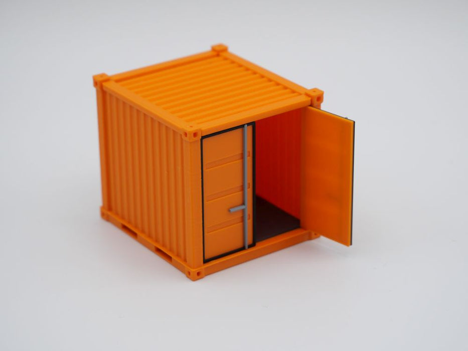 Materialcontainer / Lagercontainer / Seecontainer 8ft - Maßstab 1:50 - Verschiedene Farben