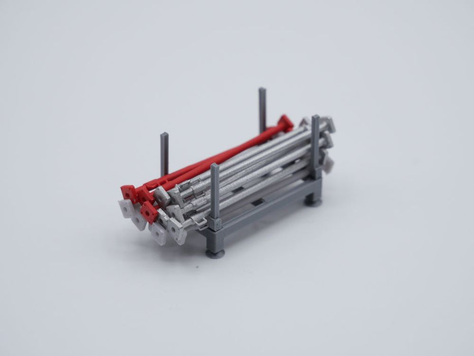 Deckenstützen mit Transportgestell - Maßstab 1:50
