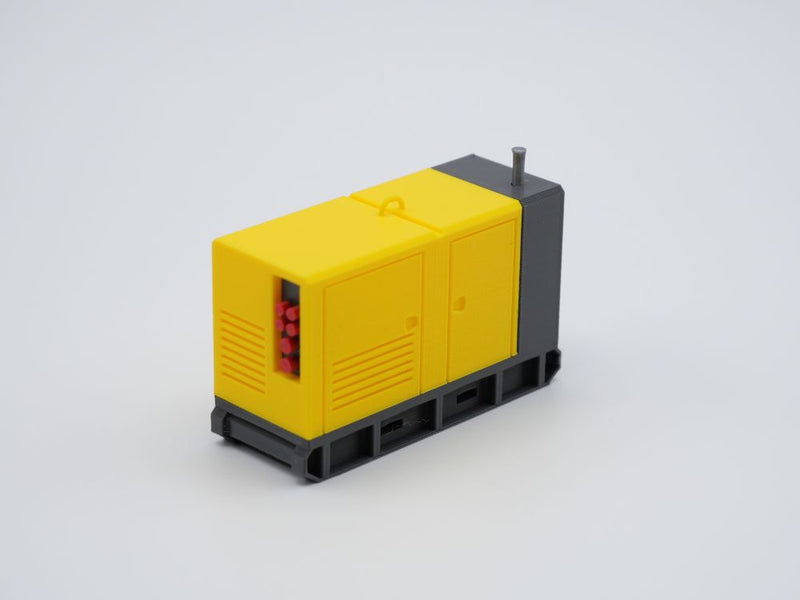 Stromerzeuger - Stromaggregat - Stromgenerator - Maßstab 1:50