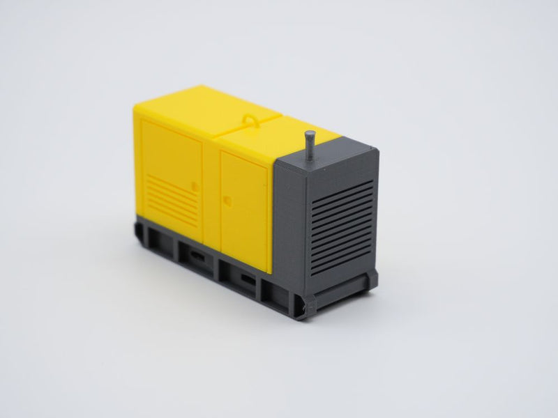 Stromerzeuger - Stromaggregat - Stromgenerator - Maßstab 1:50