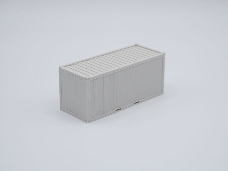 Bürocontainer Typ 2  - Baucontainer - Maßstab 1:87 - Farbe: lichtgrau