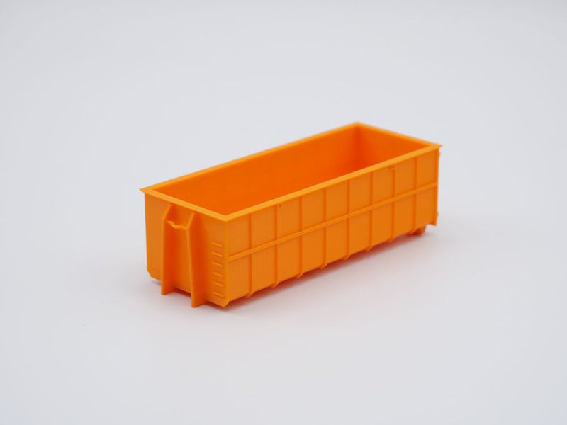 Abrollcontainer Höhe 22m  - Spur H0 - 75mm - Farbe: Orange