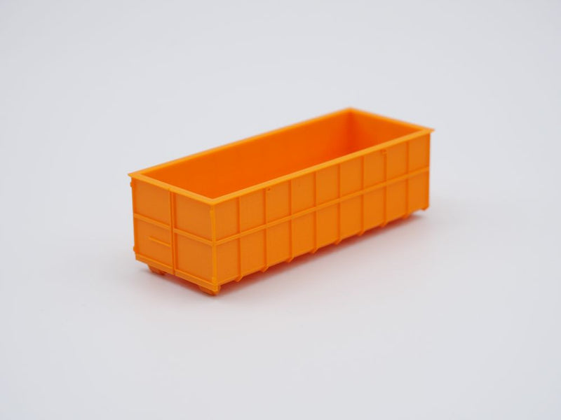 Abrollcontainer Höhe 22m  - Spur H0 - 75mm - Farbe: Orange
