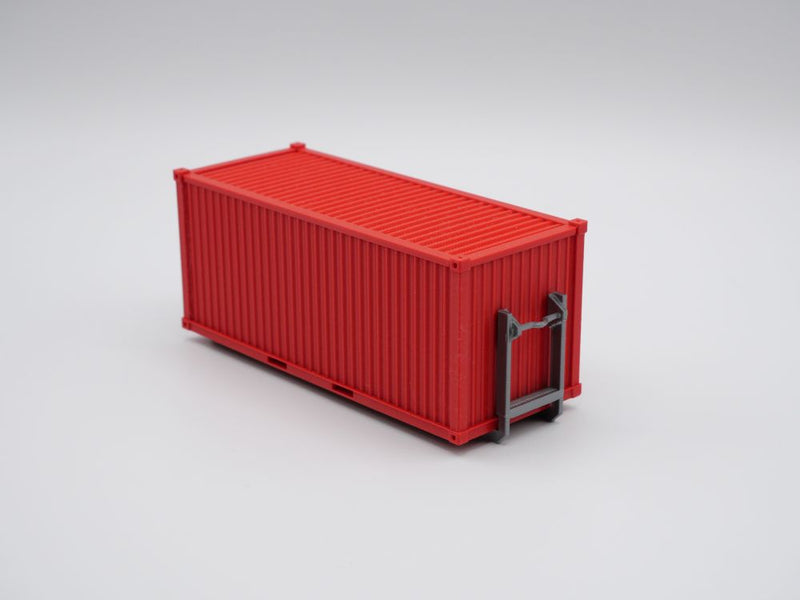 Abrollrahmen - Maßstab 1:50 - passend für Materialcontainer 20ft und Bürocontainer 20ft