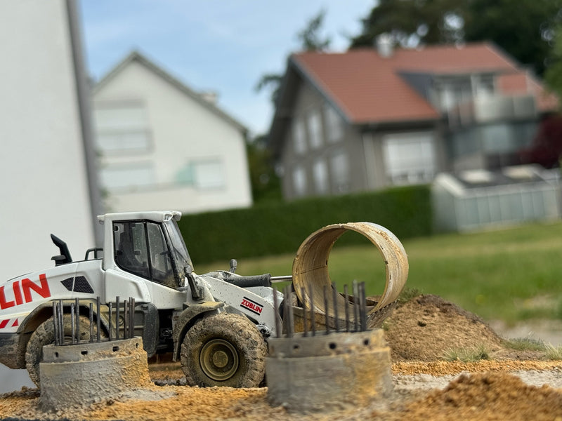 Bohrpfahlbewehrung Bewehrungspfahl Bewehrungskorb - Maßstab 1:50