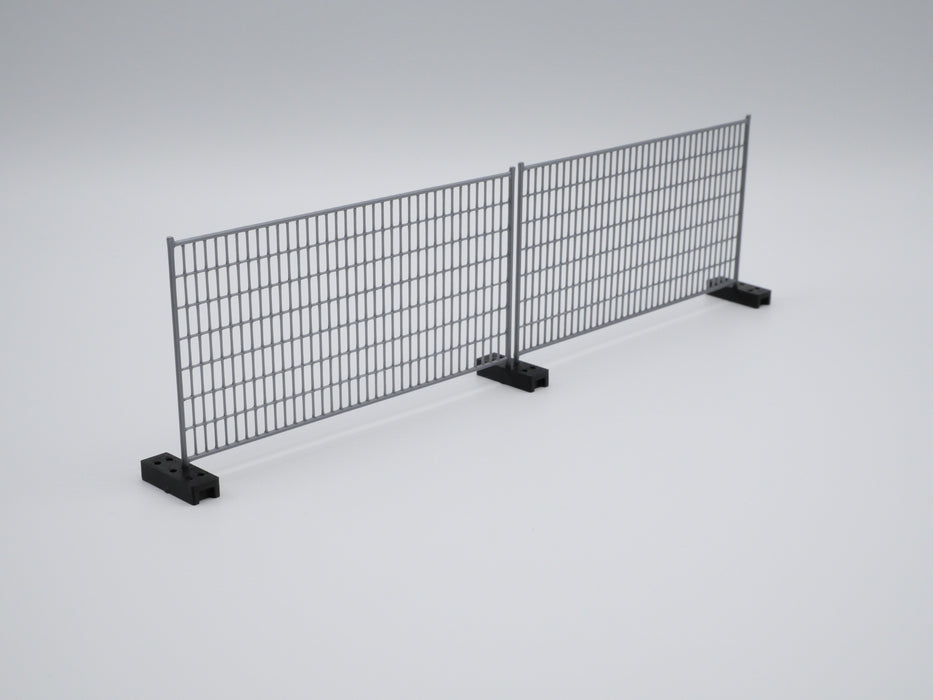 Bauzaun - Maßstab 1:32 - 4 Stück