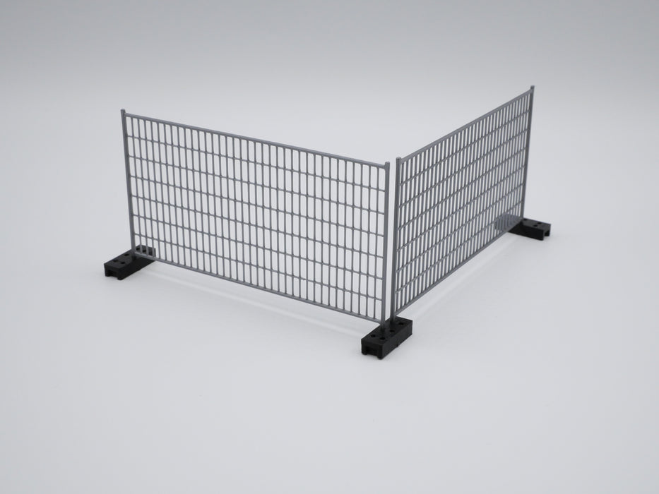 Bauzaun - Maßstab 1:32 - 4 Stück