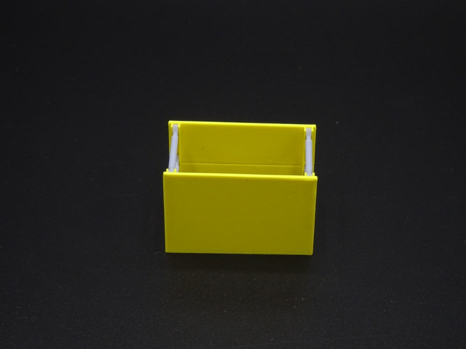 Verbaubox / Verbaukasten - Maßstab H0 1:87 - 3 Stück - Platte 40x28mm - Farbe gelb