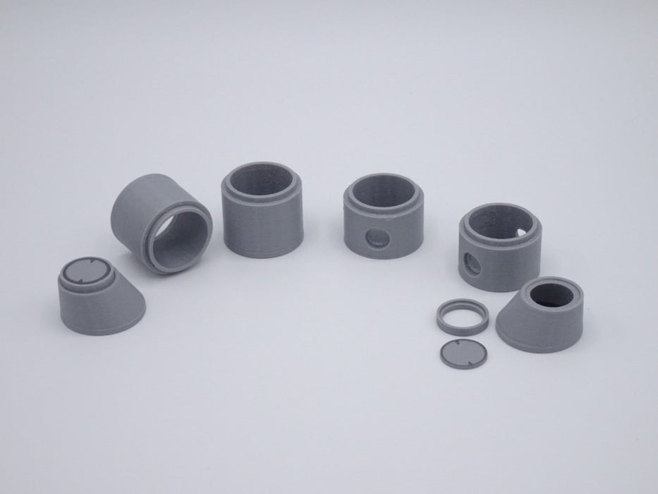 Set Betonrohre und Betonschächte -DN1000 DN300- Kanal - Maßstab 1:50