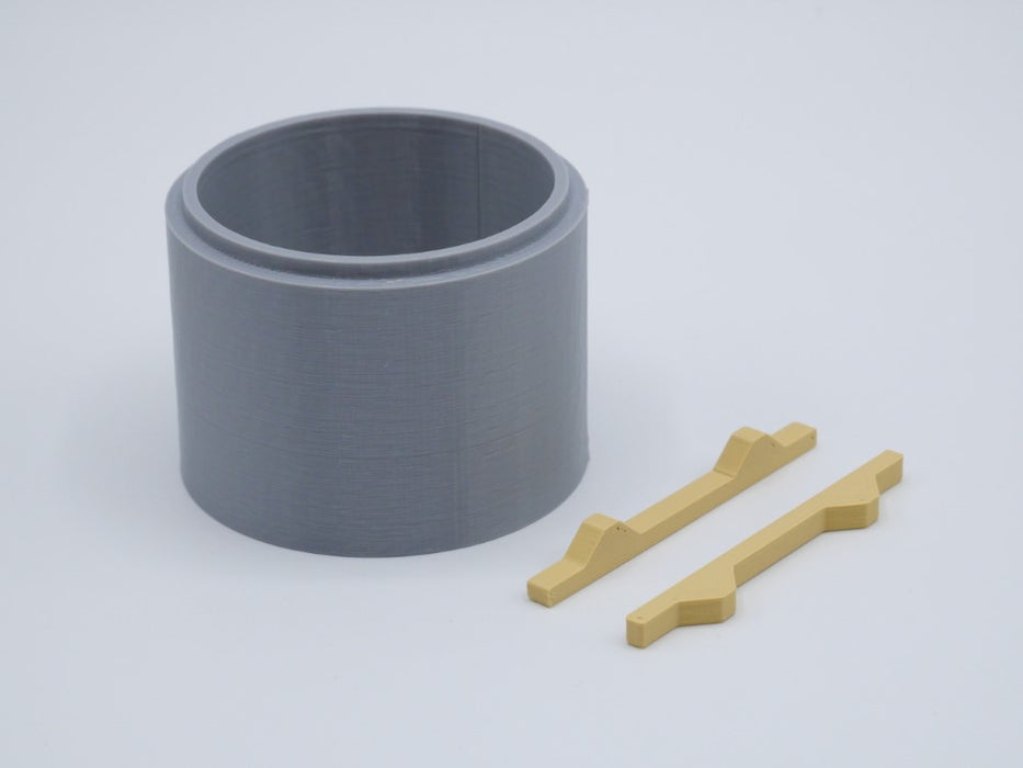 Betonrohr / Großrohr DN2500 - Maßstab 1:50 - Ladegut / Baustelle