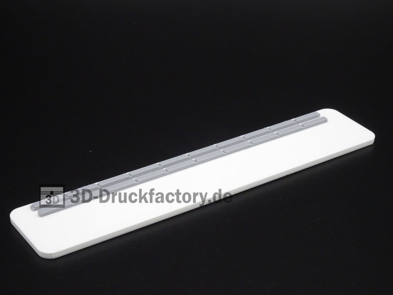 Modellbahn-exklusiv Bordsteine Gerade - 50 Stück Für Spur H0 1:87